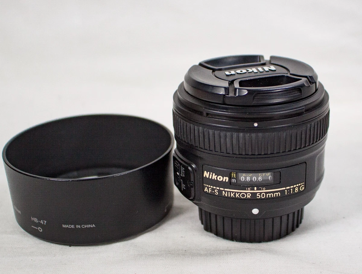 Nikon NIKKOR AF-S f/1.8 Camera Lenses 50mm Focal for sale | eBay