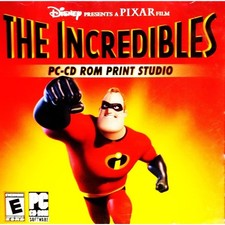 The Incredibles PC-CD ROM Print Studio by Pixar 2006, CD-ROM 