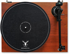 12 Inch Turntable Mat, Slipmat for Vinyl LP Record Player, Record Player Mat Bl