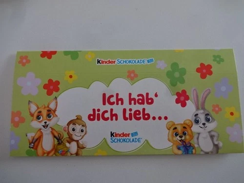 Advertising Ferrero 2026/Kinder Chocolate "I love you...