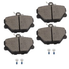 Bremsenset Für Smart ForTwo 2005-2015 – 2 Scheiben Vorne + 2 Trommeln + 4 Beläge + 2 Schuhe – APM