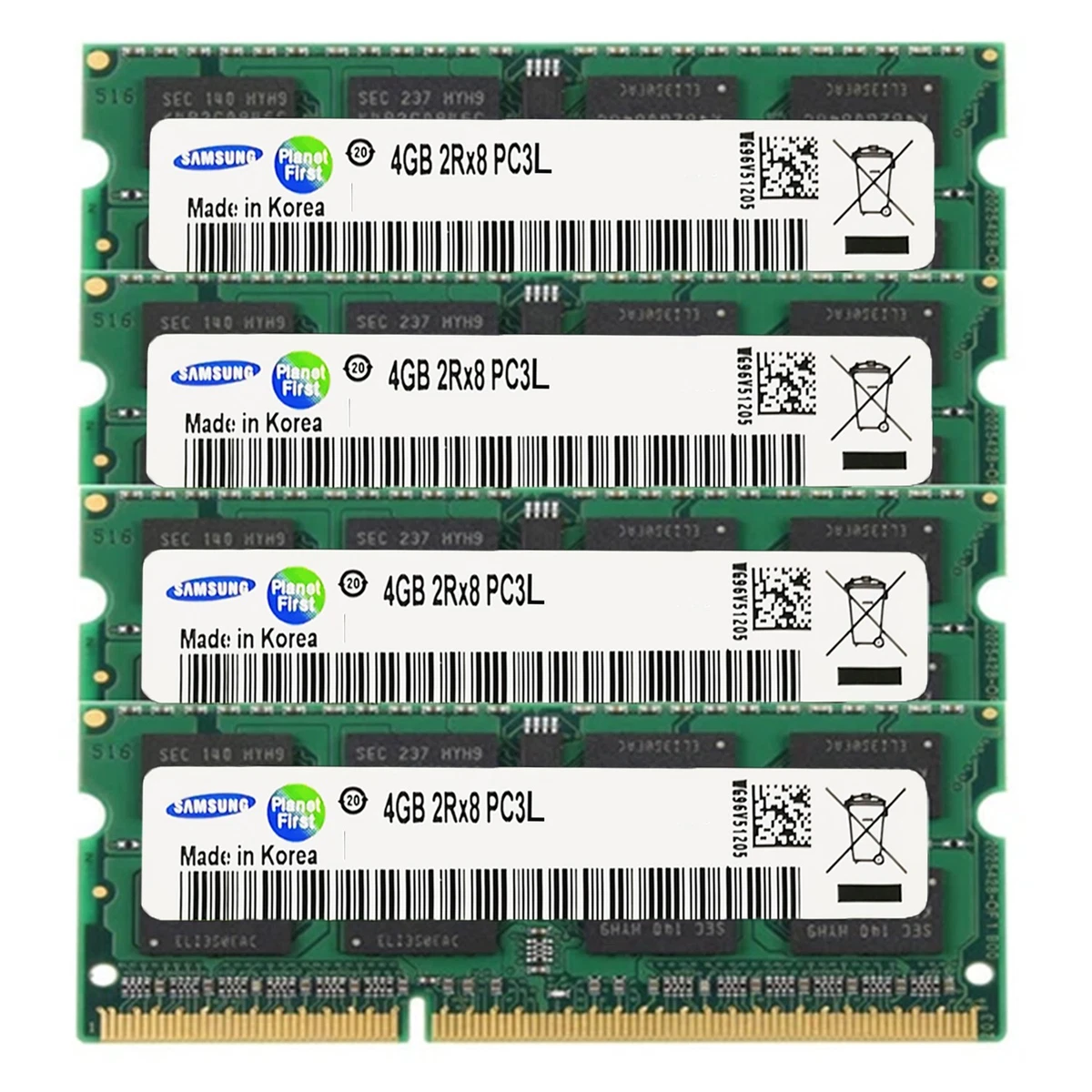 Samsung PC3-10600 (DDR3-1333) Bus Speed Computer Memory (RAM) with