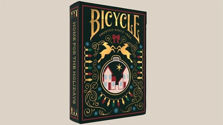 MURPHY'S MAGIC SUPPLIES, INC. Carte da gioco Bicycle Home per le vacanze - Mazzo festivo