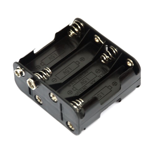 2pc Battery Holder AA R6P UM-3 1.5Vx8 BH383B6 + 9V Snap Crimping BS-ER 12V - Picture 4 of 6