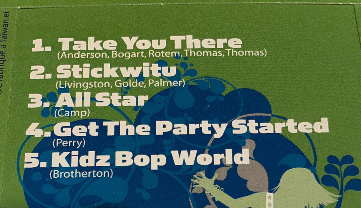 Kidz Bop 1, 4 & 5 - McDonald's Happy Meal (CD, 2009) New Sealed.  Bundle Of 3