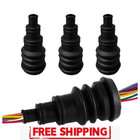 4 Pieces Universal Firewall Boots Firewall Grommets Automotive Rubber Grommet