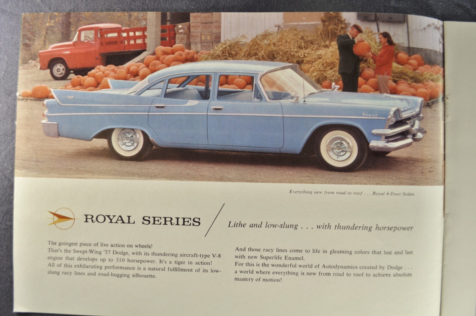 1957 Dodge Brochure Royal Lancer Pickup Panel Truck Excellent 1957 Dodge Brochure Royal Lancer Pickup Panel Truck Excellent