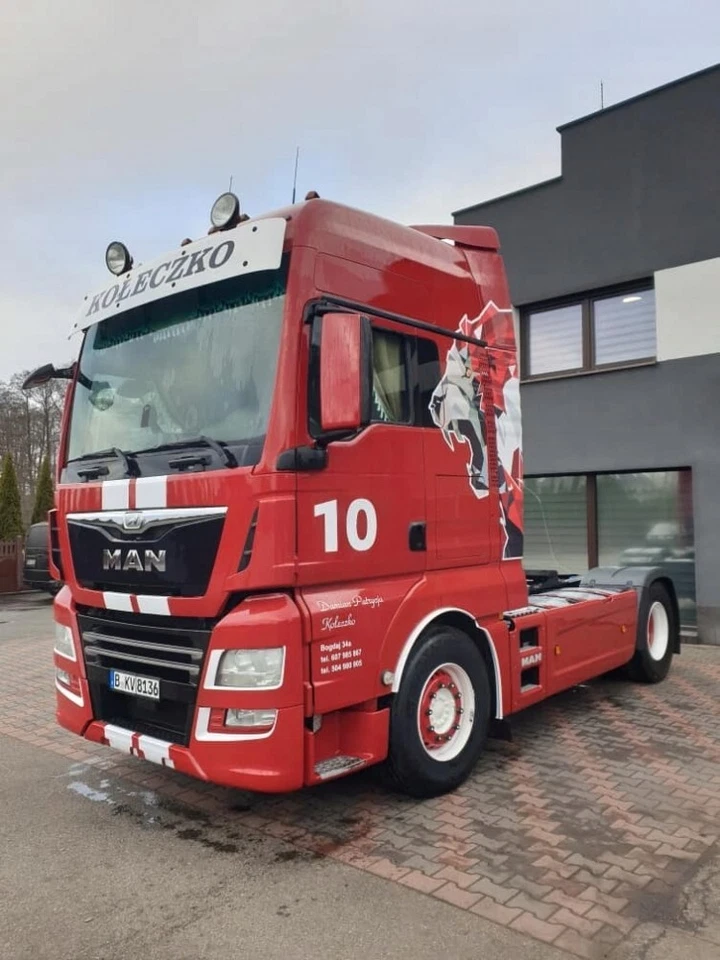 Mann Tgx , TGA Extra Aufkleber für Man Lkw - Set Mit Aufkleber Manchester - Bild 2 von 3