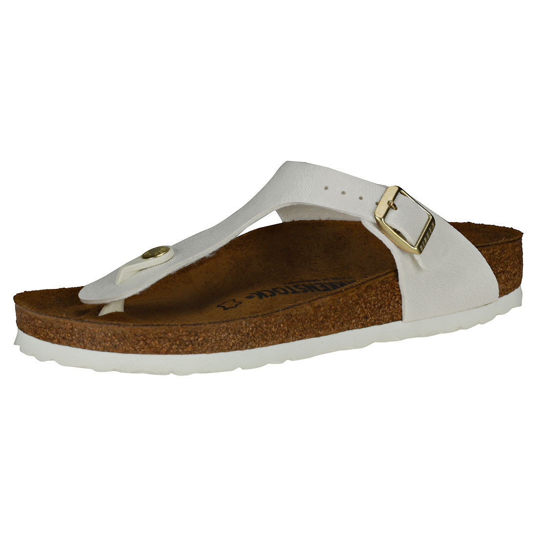 Birkenstock Gizeh Birko-flor Narrow Fit Off WEISS Sintetico Sandale - 38 EU Birkenstock Gizeh Birko-flor Narrow Fit Off WEISS Sintetico Sandale - 38 EU