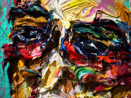 12x9" MODERN IMPRESSIONISM ART SIGNED REALISM OIL PAINTING ABSTRACT OUTSIDER POP - Picture 13 of 19