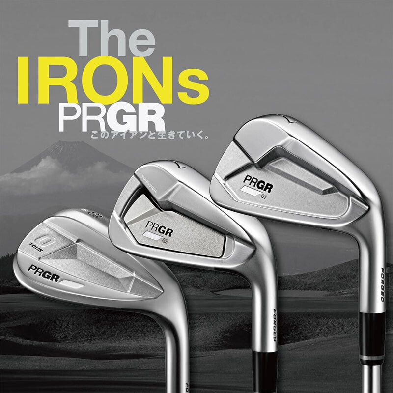 Yokohama PRGR Golf Japan 2023 NEW 02 IRON SET #6,7,8,9,Pw NS