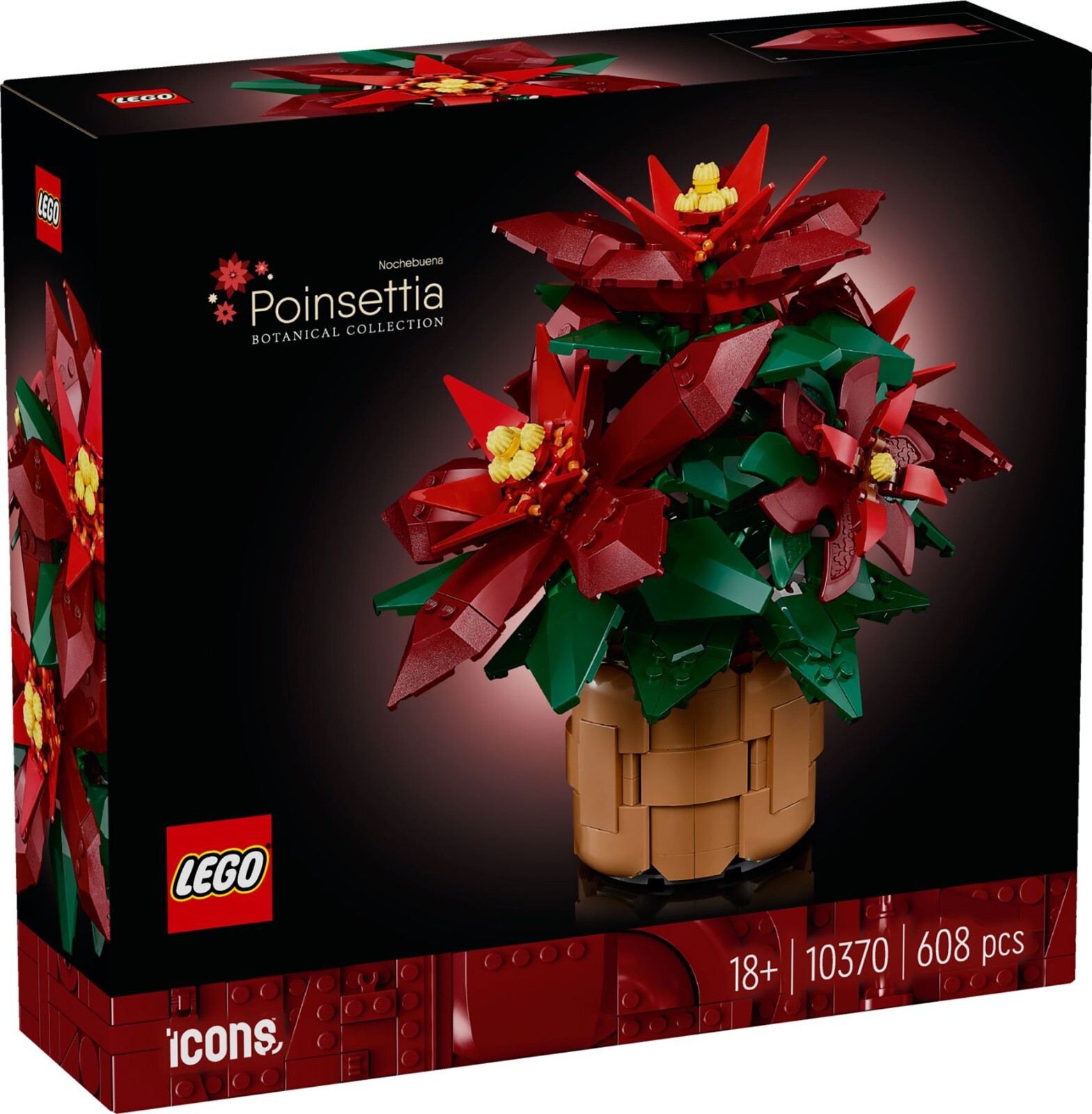 LEGO Botanicals 10370 Weihnachtsstern - Image 5