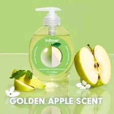 SOFTSOAP (7.5 Fl. Oz.) 🍏🫧 ●GOLDEN APPLE● 🍏🫧 Golden Apple Scented Hand Soap.