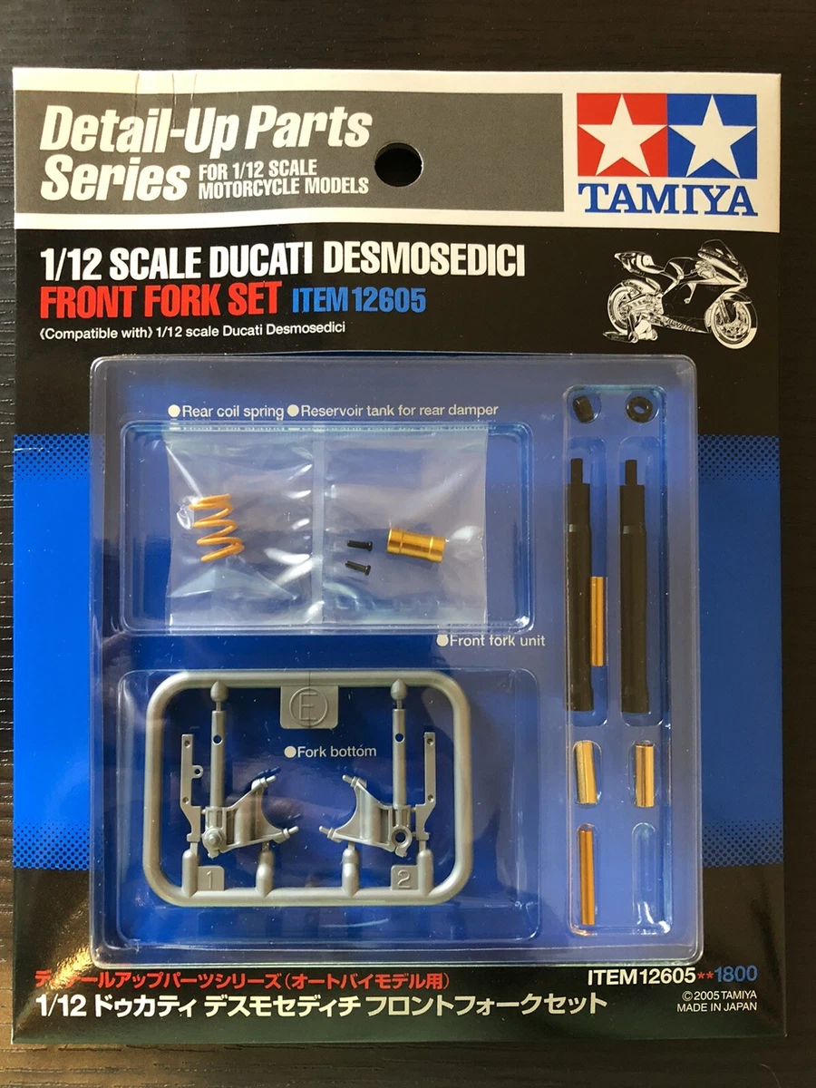 Tamiya Front Fork Set Ducati Desmosedici 12605 1 12 Detail Up