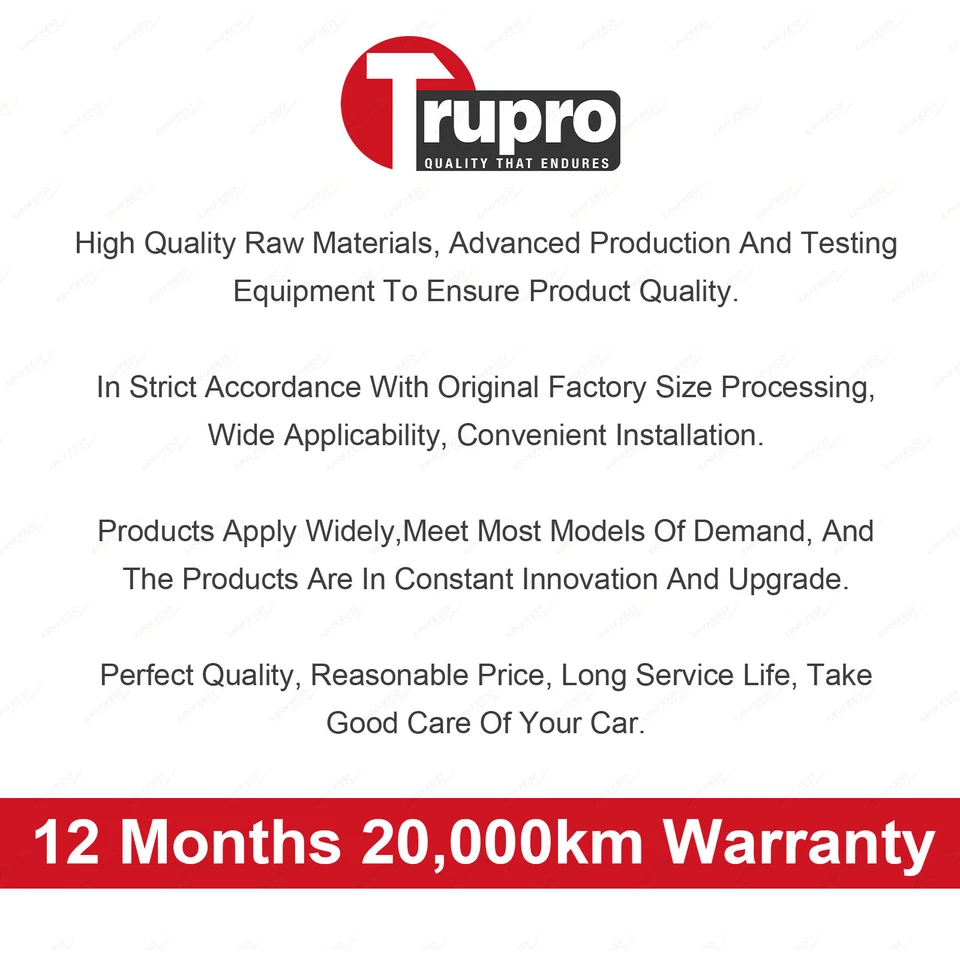 Premium Quality 1 Pc Trupro Rack End for Toyota Tarago YR31 1988-1989 - image 2 of 3