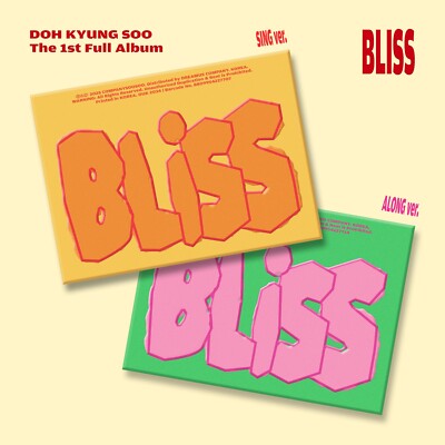 EXO D.O. Doh Kyung Soo BLISS 1st Full Album Photobook 2 Ver Set