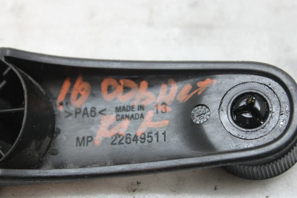 22649511 2009 2010 Chevrolet Cobalt R/mango de manivela de ventana manual delantera #nP-15 k Foto 4 de 4