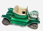 Hot Wheels Redline 1968 Hot Heap US Green Champagne Interior