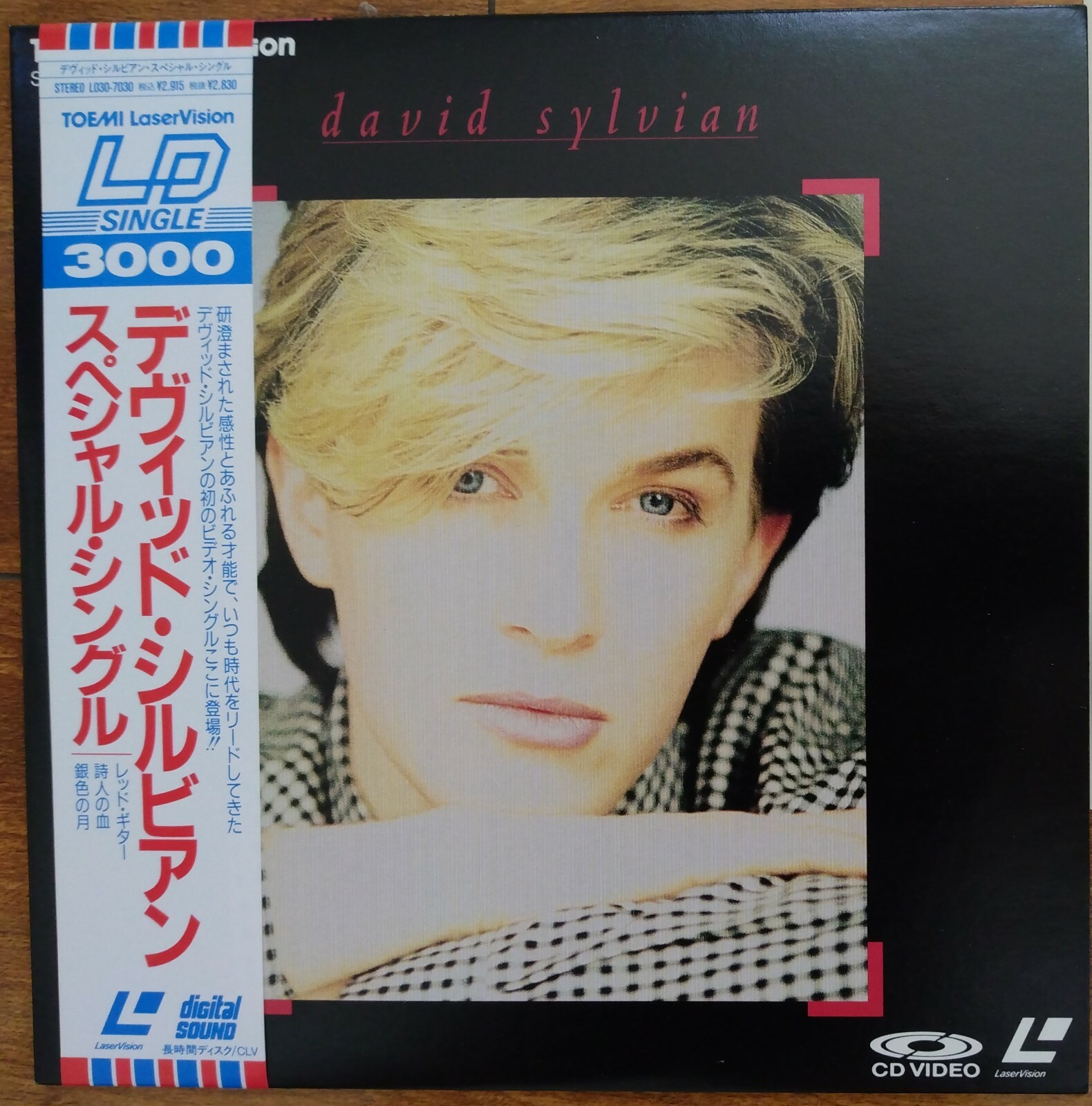 David Sylvian 8 cm Laserdisc Special Single Japan Ld Obi L030 7030 Ebay