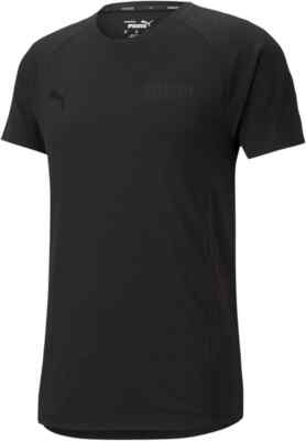 PUMA SHIRT Trikot MÖNCHENGLADBACH EVOSTRIPE TEE SCHWARZ GRÖSSE XL NEUWARE