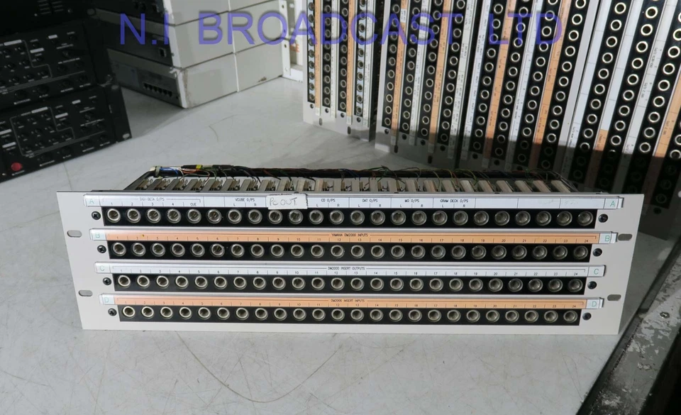 1 x 96port аудио разъем с портами switchcraft цена за 1 jackfiled - Изображение 2 из 4