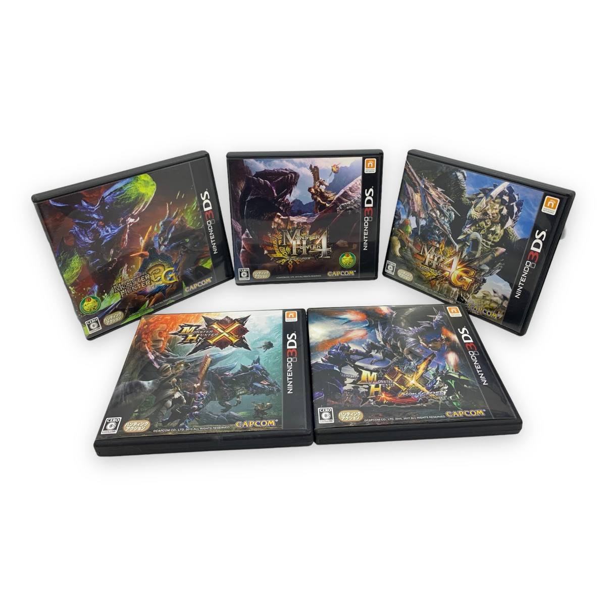 Lot 5 Set Monster Hunter 3G 4 4G X XX 3DS Games Japan | eBay