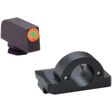AmeriGlo GL5225 Ghost Ring Night Sight Glock 17/19/19x/26 Gen5 Green Tritium W/O