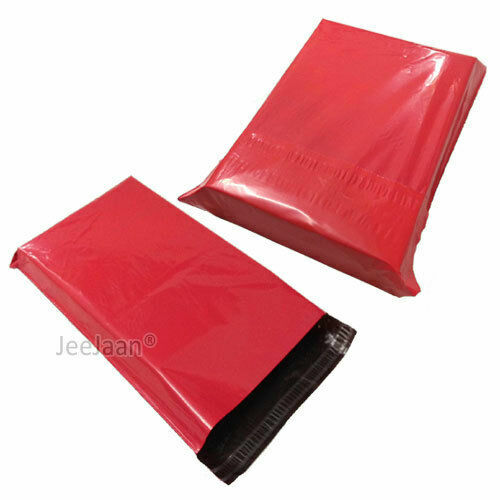 Coloured Polythene Plastic Mailing Postal Packaging Bags mix Self Seal Strip - Picture 9 of 40