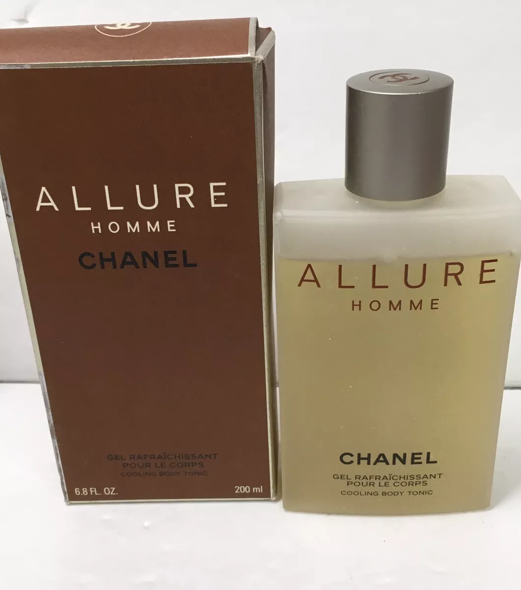 ALLURE Homme by CHANEL Cooling Body Tonic for Men 6.8 oz. Dab-on NIB
