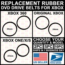 New Replacement Belt Rubber DVD Disk Drive for Original/Xbox/360/S/X/One Repair