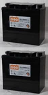 2 Pack - UPG UB12550 12V 55Ah Wheelchair Mobility Deep Cycle SLA AGM Battery NEW