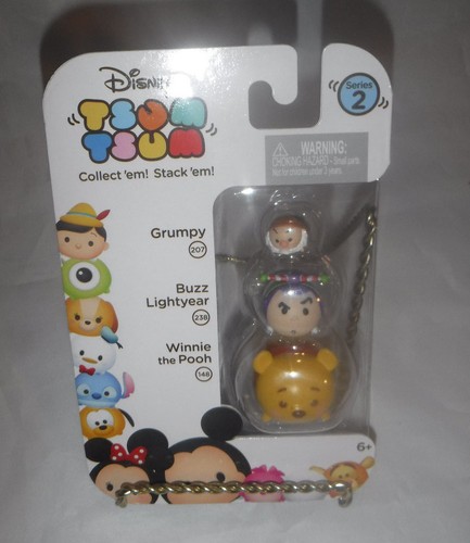 Disney Tsum Tsum Grumpy Buzz Lightyear Pooh Serie 2 - Imagen 2 de 3
