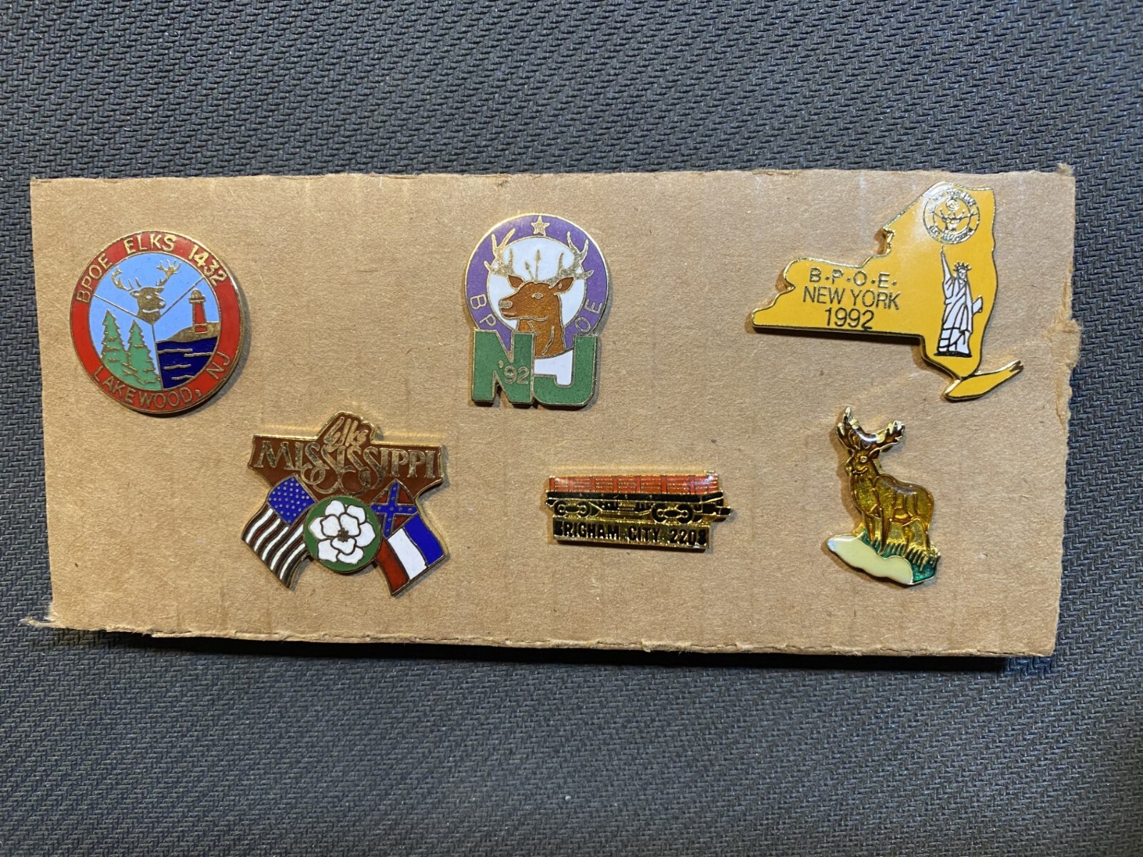 (6) Misc. Vintage BPOE Elks Lapel Pins eBay