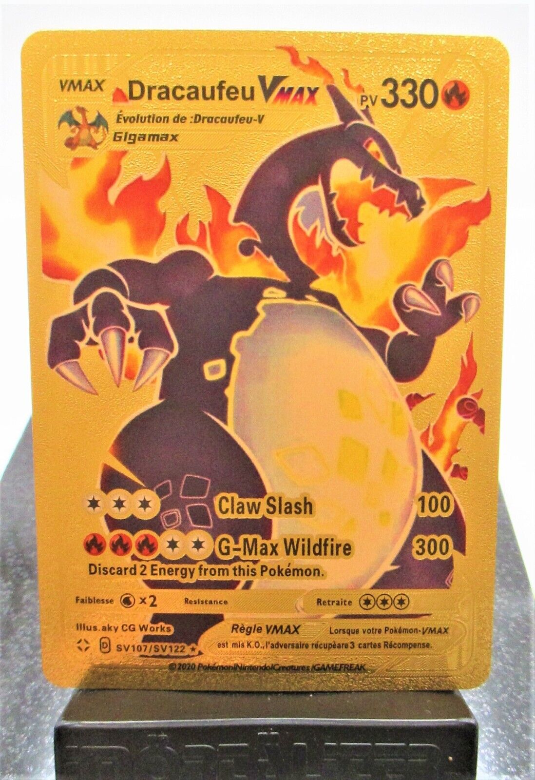 Maxi grande carte Pokemon Dracaufeu - Pokémon