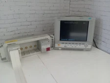 Agilent V24C Neonatal Monitor w/ Rack & 2 Modules SPo2 Recorder