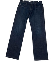 AG Adriano Goldschmied The Matchbox Mens's Jeans 33x34 Slim Straight Blue Denim