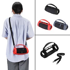 Silicone Protective Case with Strap For JBL Charge 5/5 Wi-Fi Bluetooth Speaker