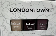 Lakur Enhanced Colour by Londontown "The Cozy Trio" -  New In Box 0.4oz x 3