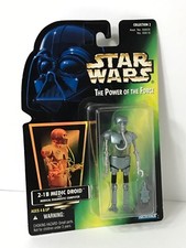 ‘96 Star Wars Power of the Force 2-1 B Medic Droid & Computer Kenner Col #2