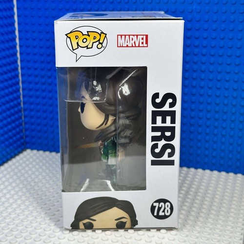 Funko POP! Marvel Eternals 728 Sersi EE Exclusive Wackelkopf NEU - Bild 2 von 4