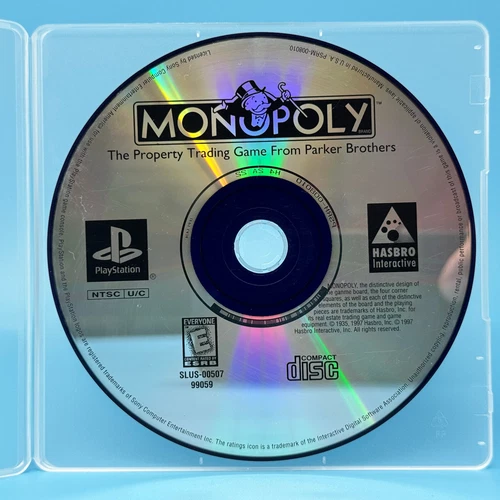 Monopoly (Sony PlayStation 1 PS1) *DISC ONLY - TESTED*
