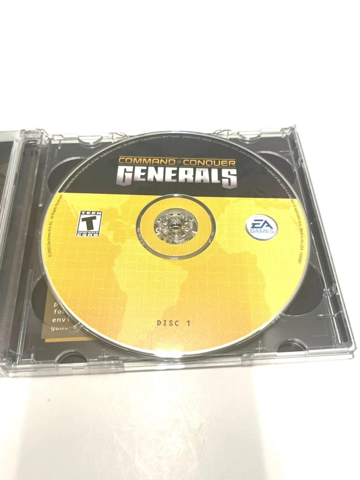 COMMAND & CONQUER: GENERALS PC Game 2003 Original RTS Military w/ CD Key - Image 2 of 4