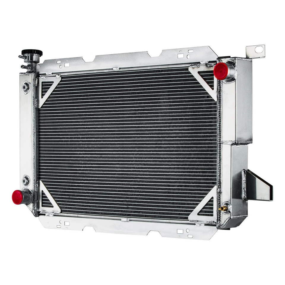 4 Row Radiator for 1985-97 Ford F150 F250 F350 Bronco F250 HD 5.0L 5.8L 7.5L — 第 3/4 张图片