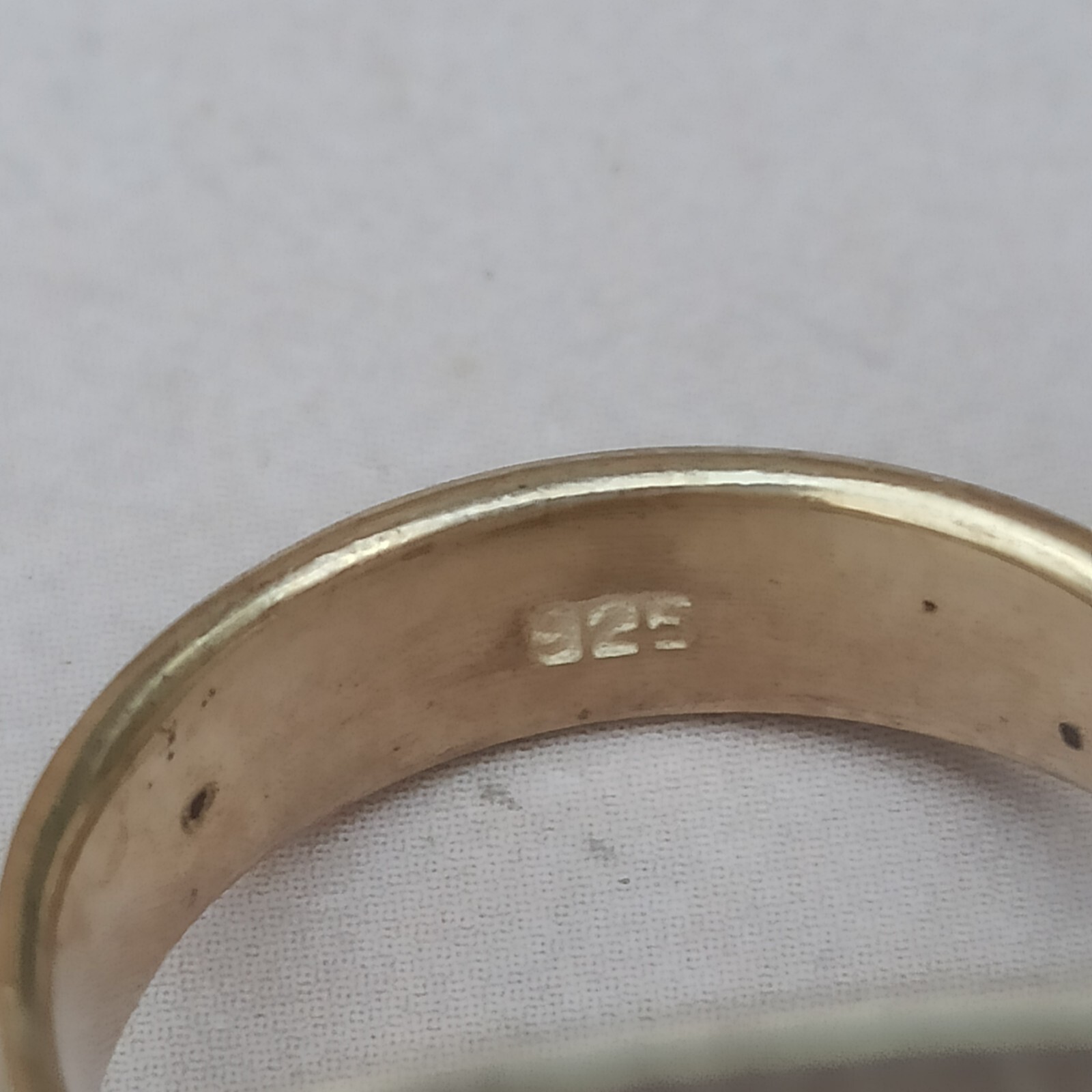 Artisan Silver Ring Modernist Square Engraved Sta… - image 11