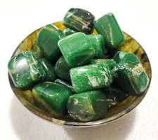 Green Jade Tumbled Stones - Perfect Crystal Healing & Spiritual Practices 1Lb