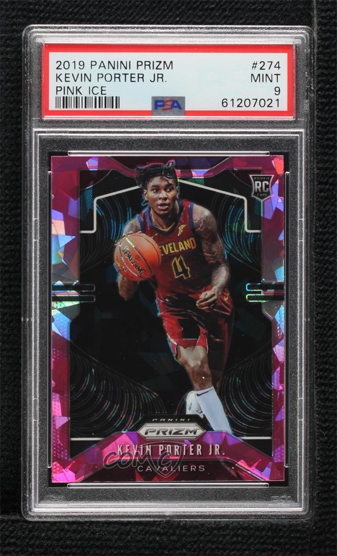 2019-20 Panini Prizm Pink Ice Kevin Porter Jr #274 PSA 9 MINT Rookie RC 01nw