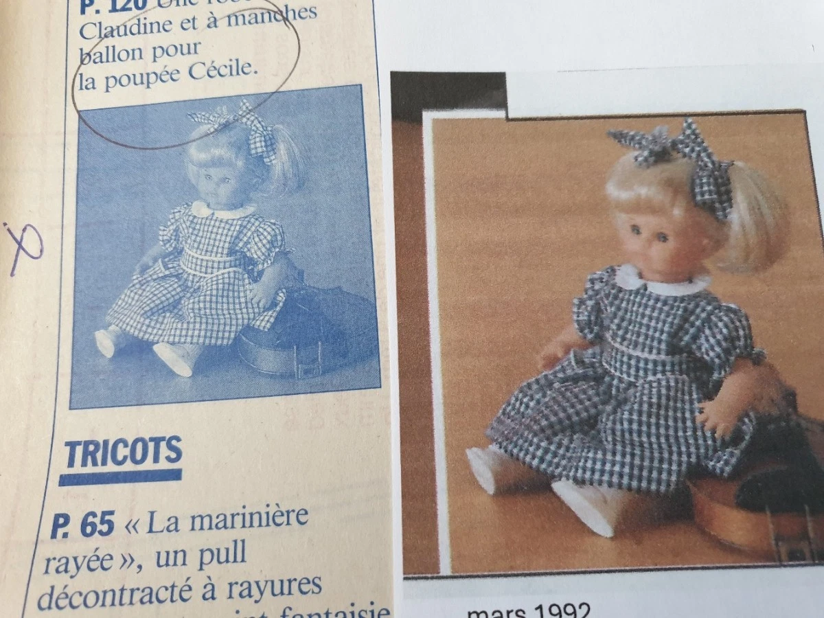 PATRON ORIGINAL DE MODES ET TRAVAUX a DATER EUR 3,00 - FR