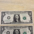 ⭐️2021, 2017 One Dollar $1 STAR NOTES, Lot Of 5 Circulated Notes 🌟⭐️⭐️ — photo 4