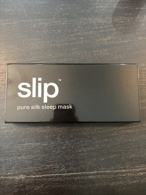 Slip Black Silk Sleep Mask, Brand New