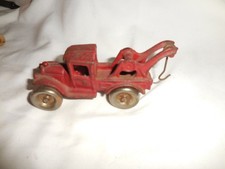 Vintage Cast Iron Arcade tow truck 4 1/2"